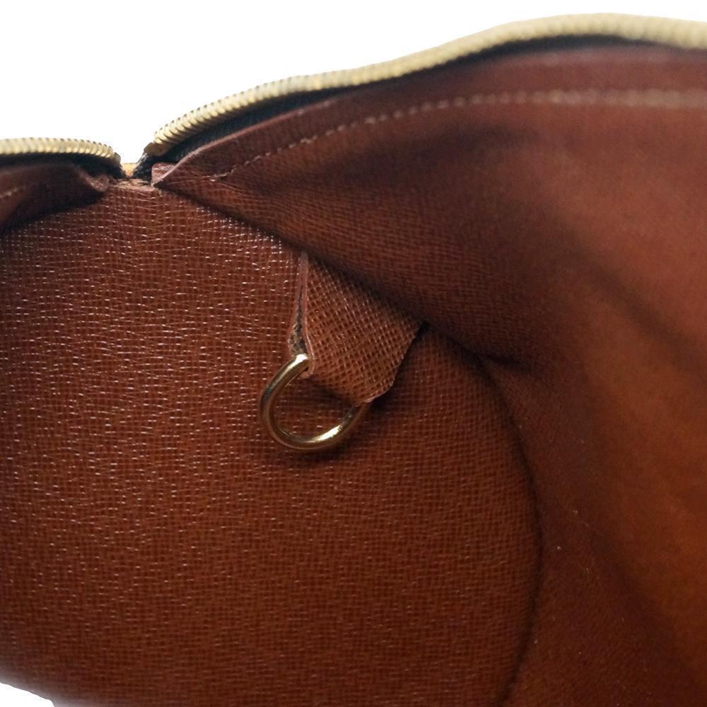 Louis Vuitton Papillon Handbag Pouch Clutch Monogram Brown Shoulder Bag